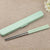 Baguettes Chinoises Portables Vertes