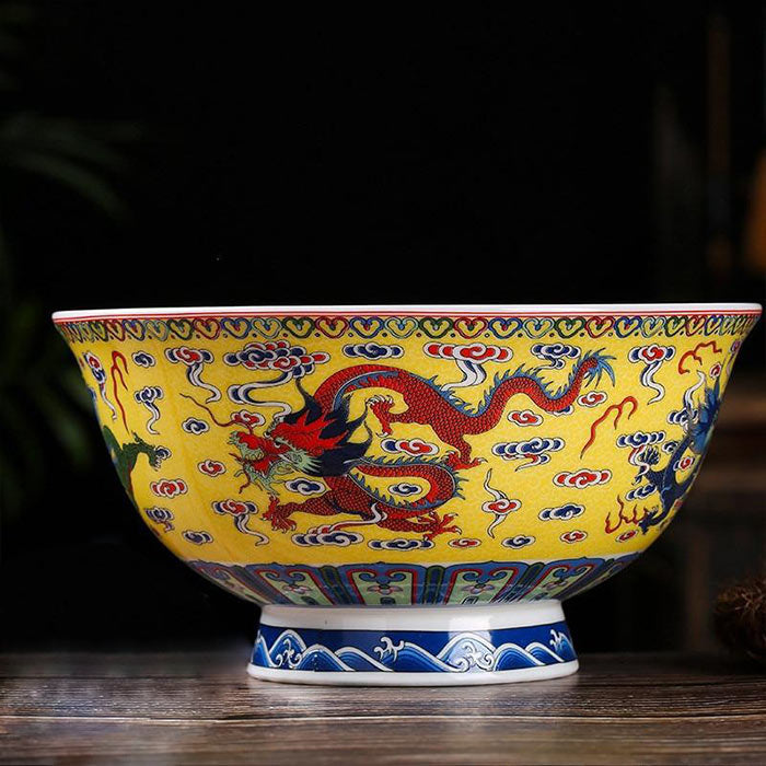 Bol Chinois Asiatique Dragon