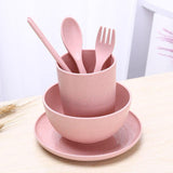 bol-a-riz-chinois-ensemble-de-table-rose