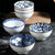 Bols Chinois Bleus et Blancs