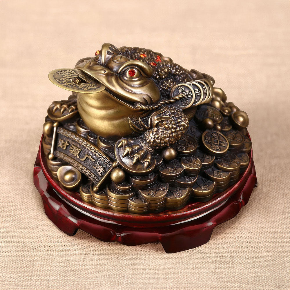 Crapaud Porte-Bonheur Chinois