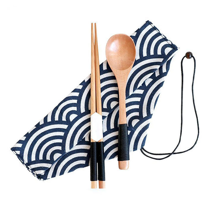 Cuillère Baguettes Chinoises Bambou Clair
