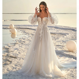 robe-mariee-dentelle-sur-bras