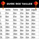 robe-chinoise-fleurs-jaunes