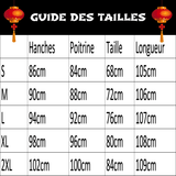 robe-chinoise-motif-a-carreaux