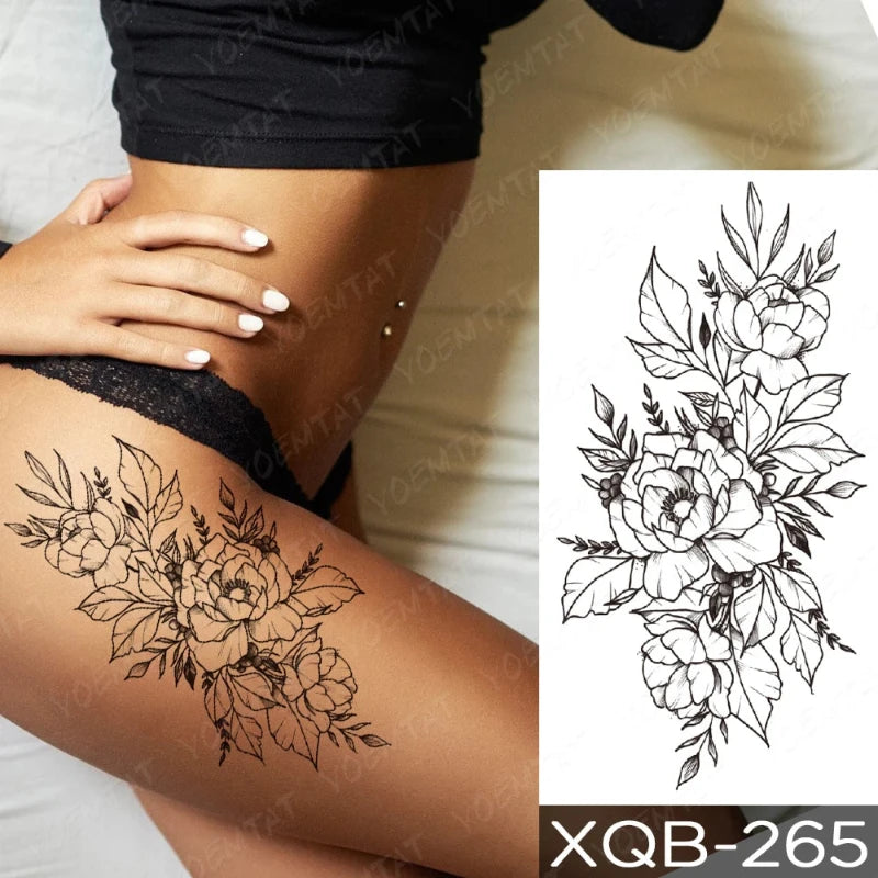 tatouage-chinois-fleur