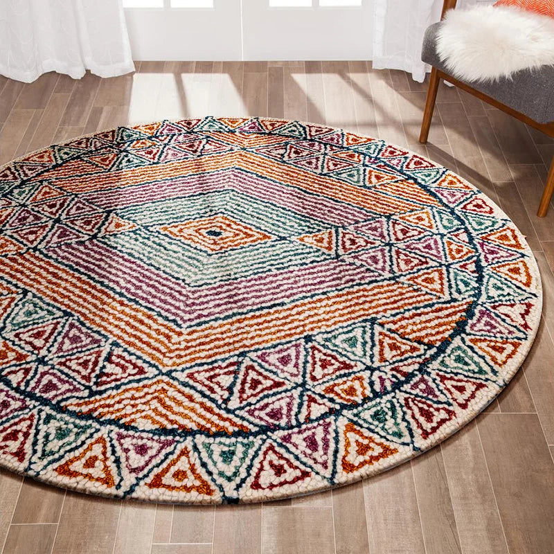 tapis-chinois-rond-en-laine