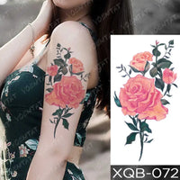 tatouage-dragon-chinois-fleur-prunier