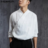 chemises-chinoises-hommes-longues-lacets