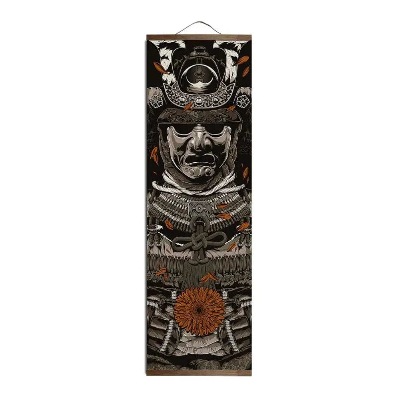 tableau-chinois-samurai-tigre-ukiyoe