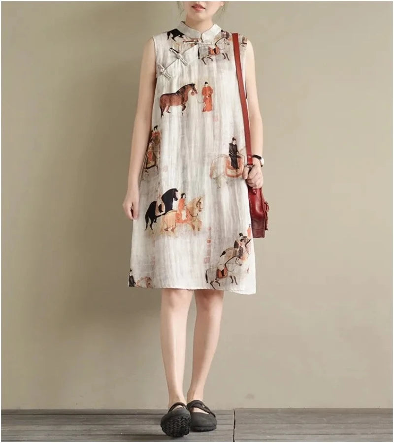 cheongsam-robe-longue-sans-manches