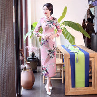 robe-chinoise-satin-violet-sexy