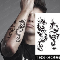 tatouage-dragon-chinois-totem-maori