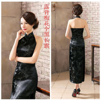 cheongsam-robe-longue-satin-prune
