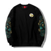 pull-chinois-capuche-brod-dragon-vert