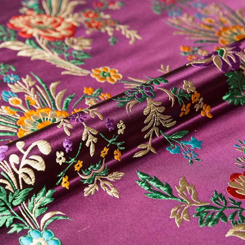 tissu-chinois-fleurs