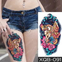 tatouage-dragon-chinois-fleur-prunier