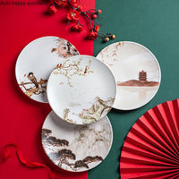 assiettes-chinoises-ronde-dessert