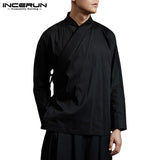 chemises-chinoises-hommes-longues-lacets