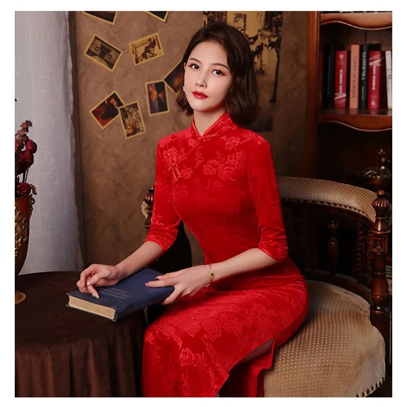 cheongsam-robe-longues-manches-3-4