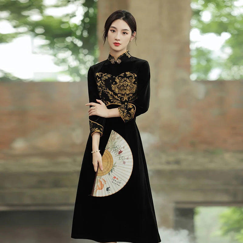 cheongsam-robe-noire-style-ethnique