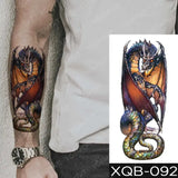 tatouage-dragon-chinois-fleur-prunier