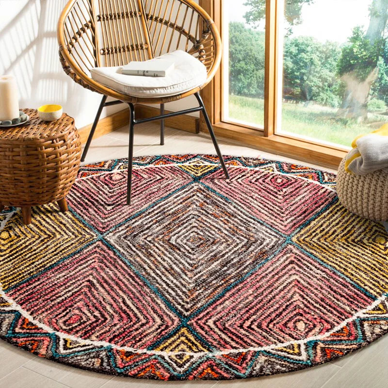 tapis-chinois-rond-en-laine
