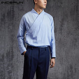 chemises-chinoises-hommes-longues-lacets