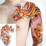 tatouage-dragon-chinois-demi-bras-paule