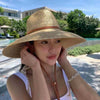chapeaux-chinois-paille-avec-ceinture