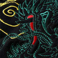 pull-chinois-capuche-brod-dragon-vert