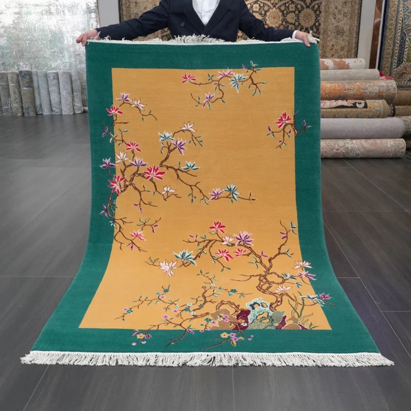 tapis-chinois-laine-fait-main
