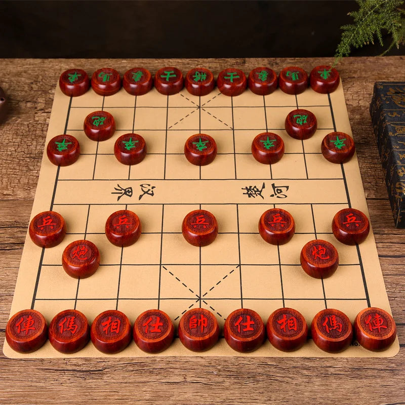 checs-chinois-bois-massif-portable