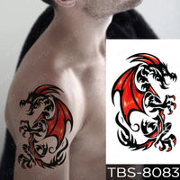 tatouage-dragon-chinois-totem-maori