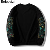 pull-chinois-capuche-brod-dragon-vert