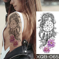 tatouage-dragon-chinois-fleur-prunier