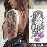 tatouage-dragon-chinois-fleur-prunier