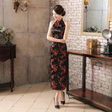Robe Chinoise Soirée Satin