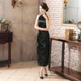Robe Chinoise Soirée Satin