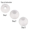boules-chinoises-papier-lanternes-blanches