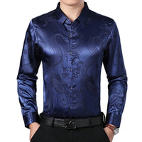 chemises-chinoises-hommes-soie-dragon-longues