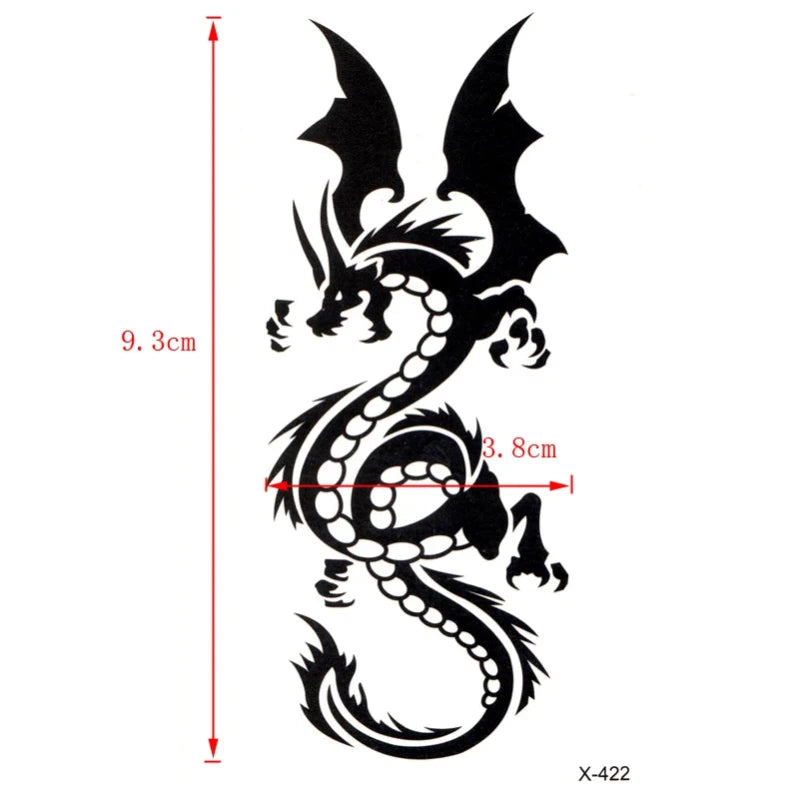 Tatouage Dragon Chinois Beauté