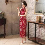 Robe Chinoise Soirée Satin