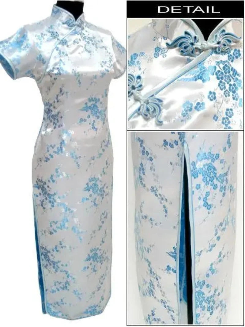 cheongsam-robe-longue-satin-floral