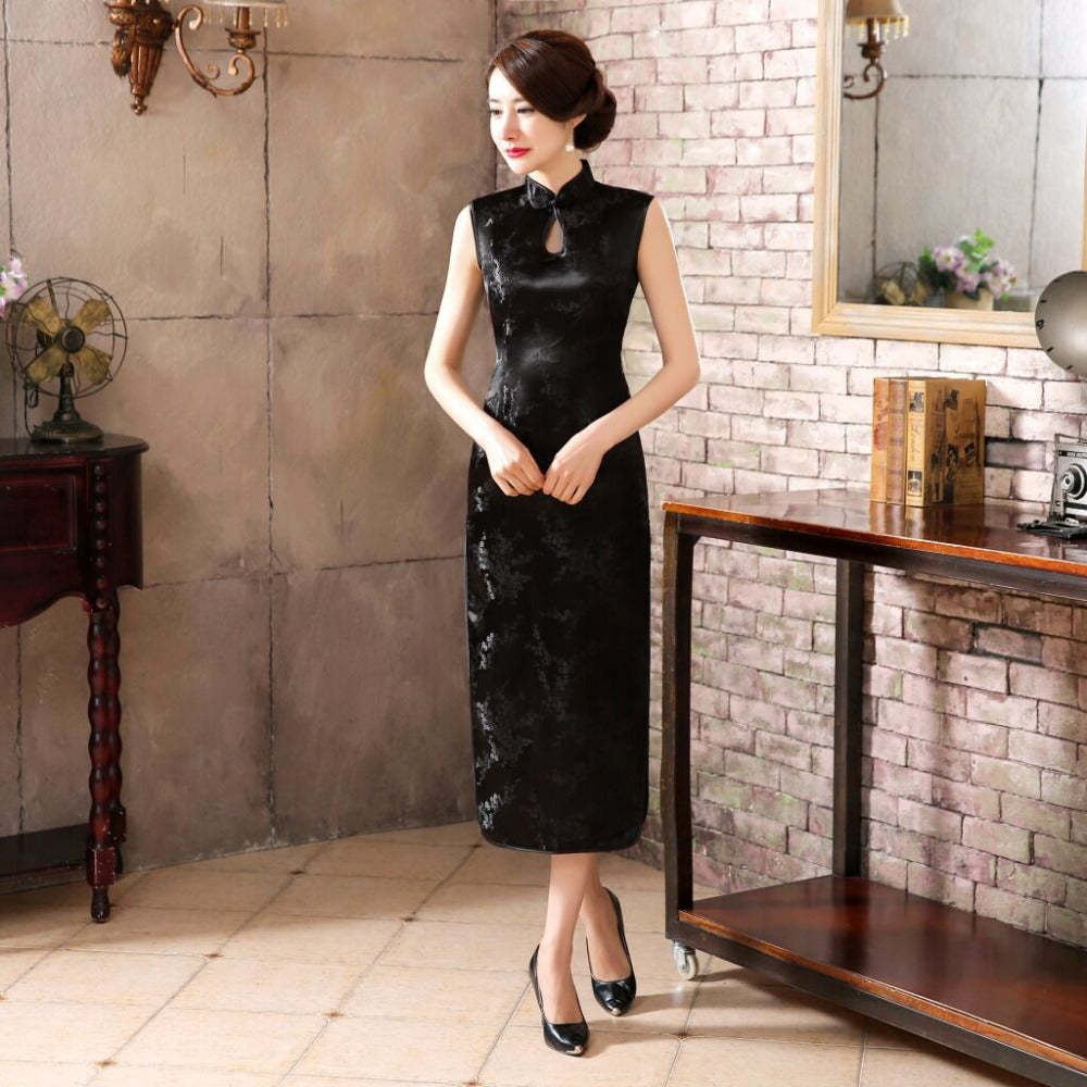 robe-chinoise-velours-sans-manches