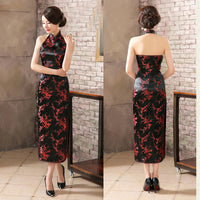 Robe Chinoise Soirée Satin