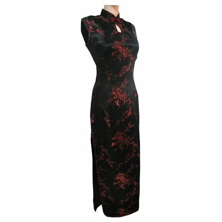 robe-chinoise-qipao-fleuri
