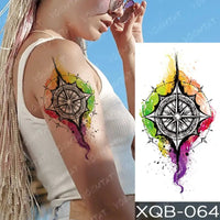 tatouage-dragon-chinois-fleur-prunier
