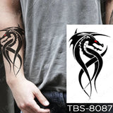 tatouage-dragon-chinois-totem-maori