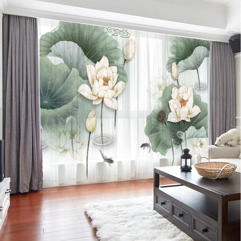 rideau-chinois-fleuris